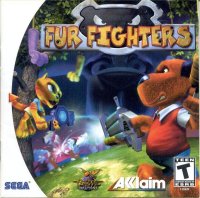 Fur Fighters PAL Sega Dreamcast PAL box art